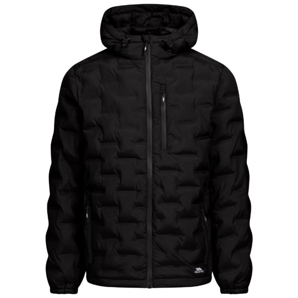 Trespass Mens Jaymes Waterproof Jacket / Black